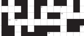Cryptic crossword, Issue 21